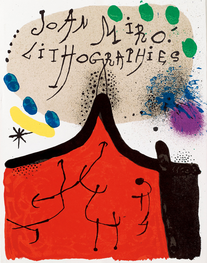  胡安·米罗 Joan Miró ——石版画2